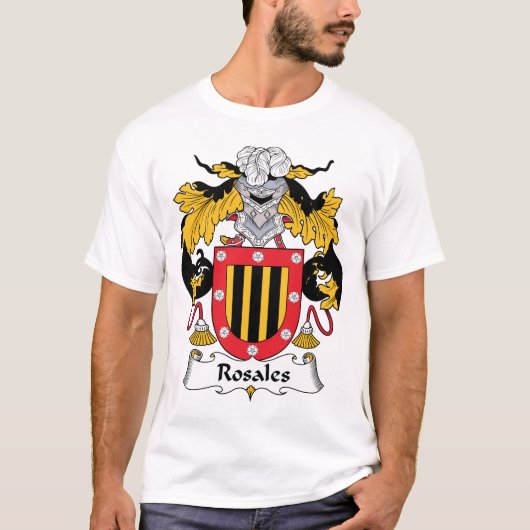 Rosales Family Crest T-shirt (Voorkant)
