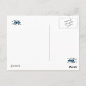 Rosalia Alpina kever Briefkaart (Achterkant)