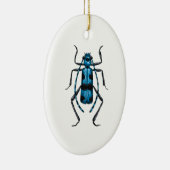Rosalia Alpina kever Keramisch Ornament (Rechts)