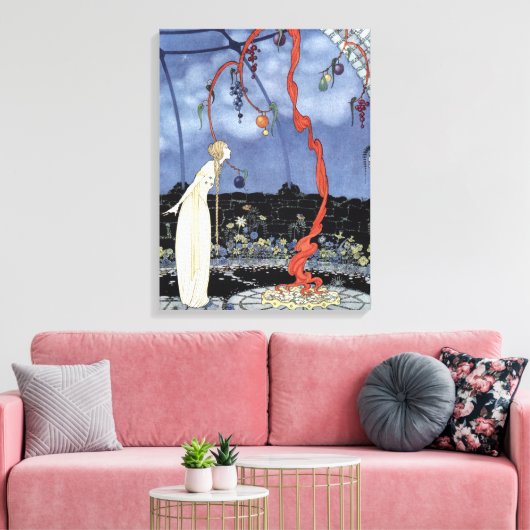 Rosalie door Virginia Frances Sterrett Canvas Afdruk (Insitu (Woonkamer))