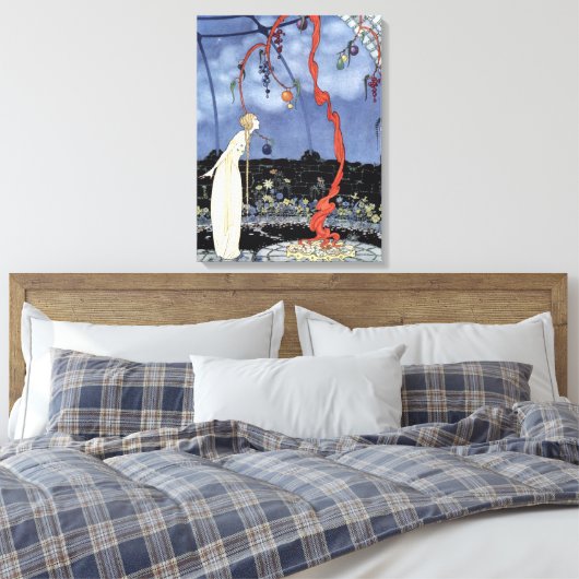 Rosalie door Virginia Frances Sterrett Canvas Afdruk (Insitu (Slaapkamer))