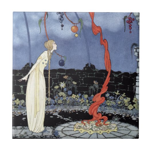 Rosalie door Virginia Frances Sterrett Tegeltje (Voorkant)