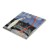 Rosalie door Virginia Frances Sterrett Tegeltje (Zijkant)