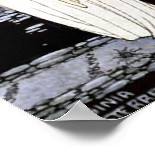 Rosalie en de Boom van Beauty van Virginia Sterret Poster (Hoek)