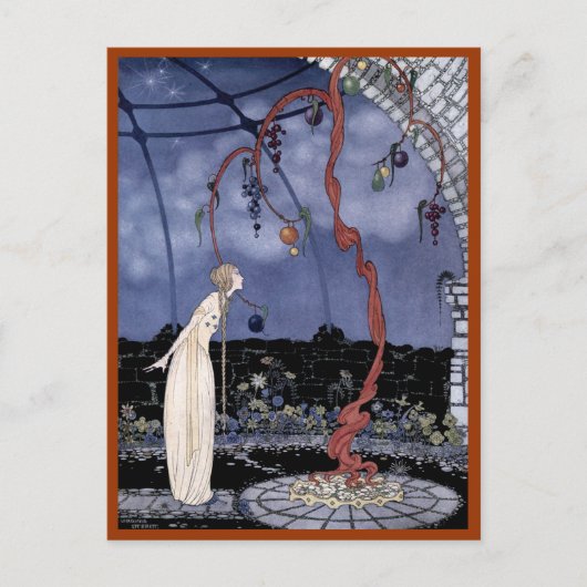 Rosalie en de Magic Plum Tree Briefkaart (Voorkant)