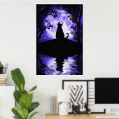 Rosalie's Moon Large Poster (Thuiskantoor)