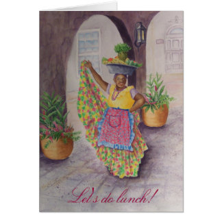 Rosalita Laten we lunchen! Kaart