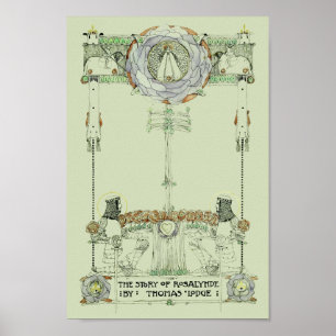 Rosalynde Hoesje Art van Jessie Marion King Poster