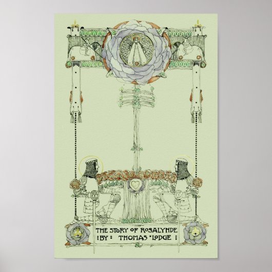  Rosalynde Hoesje Art van Jessie Marion King Poster (Voorkant)