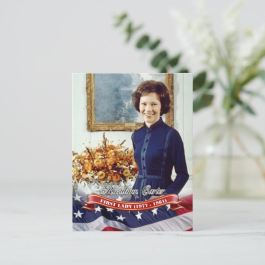 Rosalynn Carter, First Lady of the U.S. Briefkaart (Staand voorkant)