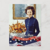 Rosalynn Carter, First Lady of the U.S. Briefkaart (Voorkant)