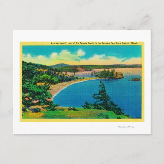 Rosario Beach in San Juan Islands, Washington Briefkaart (Voorkant)