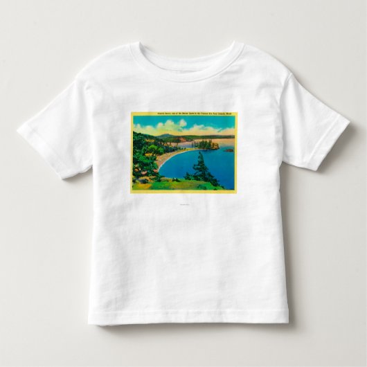 Rosario Beach in San Juan Islands, Washington Kinder Shirts (Voorkant)