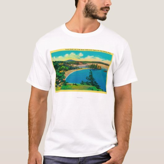 Rosario Beach in San Juan Islands, Washington T-shirt (Voorkant)