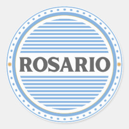Rosario City Pride Embleem – Argentijnse identitei Ronde Sticker