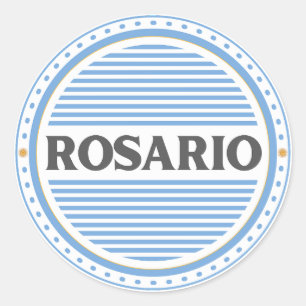 Rosario City Pride Embleem – Argentijnse identitei Ronde Sticker