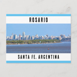 Rosario, Santa Fe, Argentinië, stad Briefkaart