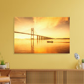 Rosario Victoria Bridge Canvas Afdruk (Insitu (Woonkamer))