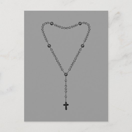 Rosary Beads Briefkaart (Voorkant)