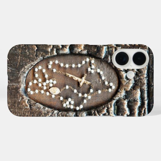 Rosary Case-Mate iPhone Case (Achterkant (horizontaal))