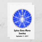 Rosary Dream Catcher nodigt uit Kaart (Voorkant / Achterkant)