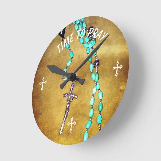 Rosary klok Tijd om te bidden (Hoek)