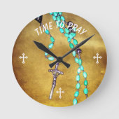 Rosary klok Tijd om te bidden (Voorkant)