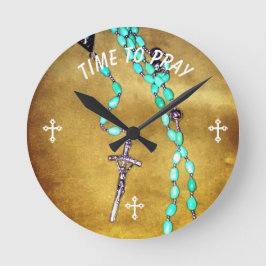 Rosary klok Tijd om te bidden