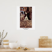 Rosary Madonna scenes van Guido Reni Poster (Keuken)