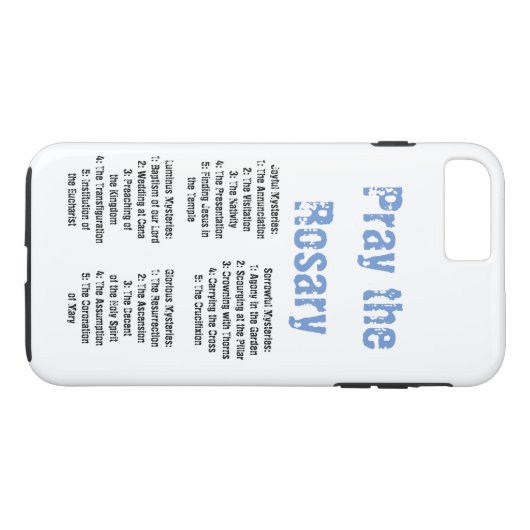 Rosary Phone Case (Achterkant (Horizontaal))