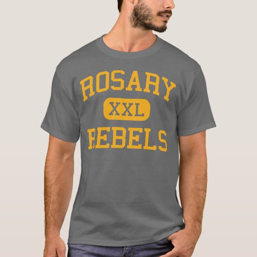 Rosary - Rebels - High - Saint Louis Missouri T-shirt (Voorkant)