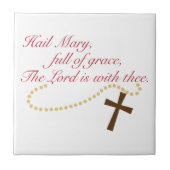 Rosary Tegeltje (Voorkant)