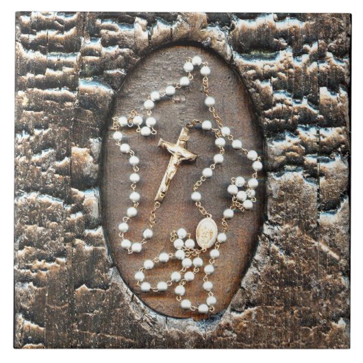 Rosary Tegeltje (Voorkant)