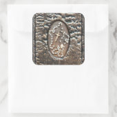 Rosary Vierkante Sticker (Tas)