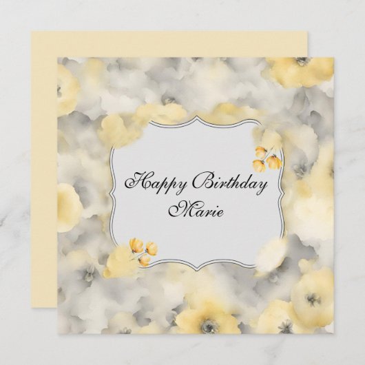 rosas amarillas (Voorkant / Achterkant)