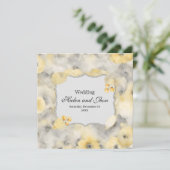 Rosas amarillas kaart (Staand voorkant)