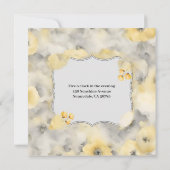 Rosas amarillas kaart (Achterkant)