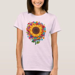 Rosas do verão  t-shirt