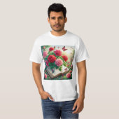 Rosas en el Jardín: Un Refugio de Belleza T-shirt (Voorkant volledig)