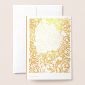 Rosas Folie Kaarten (Met envelop)