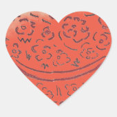 Rosas Hart Sticker (Voorkant)