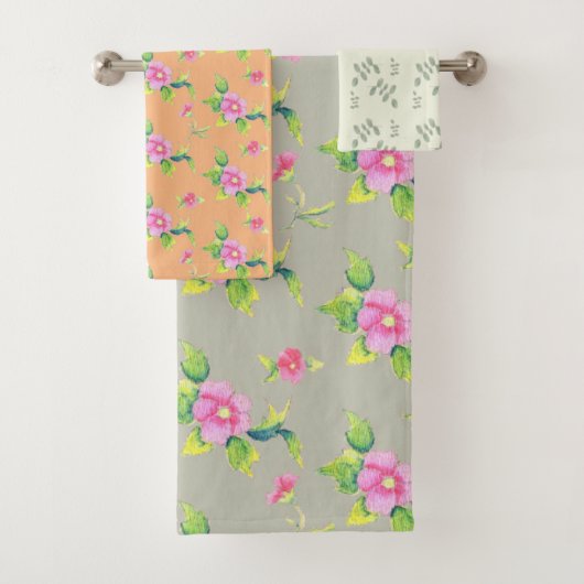 Rosas silvestres bad handdoek (Insitu)