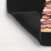 rosbief sandwich kerstboom muismat (Hoek)