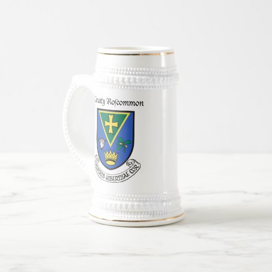 Roscommon Beer Stein Bierpul (Voorkant links)