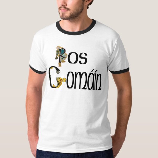Roscommon (Gaelic) T-shirt (Voorkant)