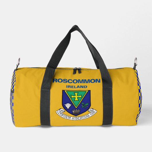 Roscommon Ireland - Iers Gepersonaliseerd Plunjezak (Achterkant)