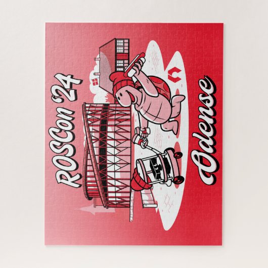 ROSCon 2024 Odense Event Puzzel Legpuzzel (Verticaal)