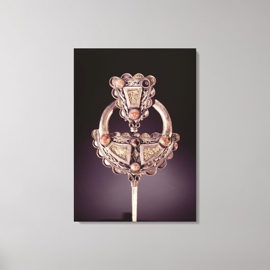 Roscrea Brooch, van Roscrea Canvas Afdruk (Voorkant)