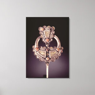 Roscrea Brooch, van Roscrea Canvas Afdruk