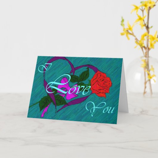 Rose3 Kaart (Gele Bloem)